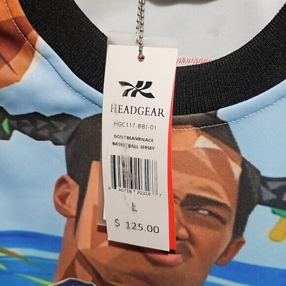 Don't Be a Menace Basketball Jersey Loc Dog Wayans Bros Size Large NWT - Picture 5 of 7